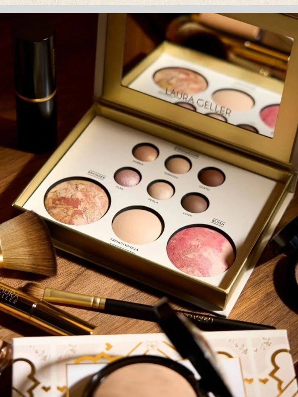 Laura Geller Tuscan Dreams Palette - Pink, Neutral & Bronze Shades